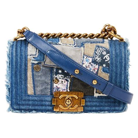 chanel boy denim patchwork|chanel bag for sale.